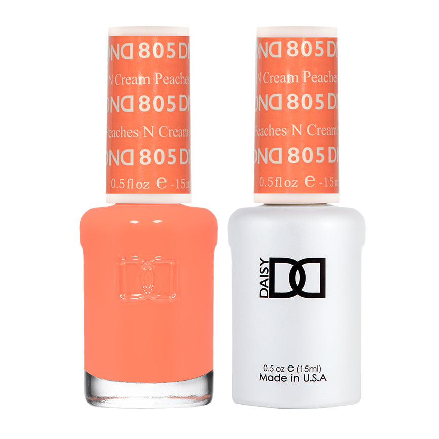 Peaches n Cream #805 - DND Gel Duo
