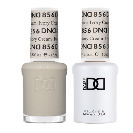 Ivory Cream #856 - DND Gel Duo