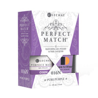 PMS016N Pure Purple - Gel Polish & Nail Lacquer 1/2oz.