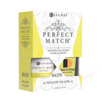 PMS043 Mellow Yellow - Gel Polish & Nail Lacquer 1/2oz.