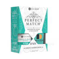 PMS076 Green Tambourine- Gel Polish & Nail Lacquer 1/2oz.