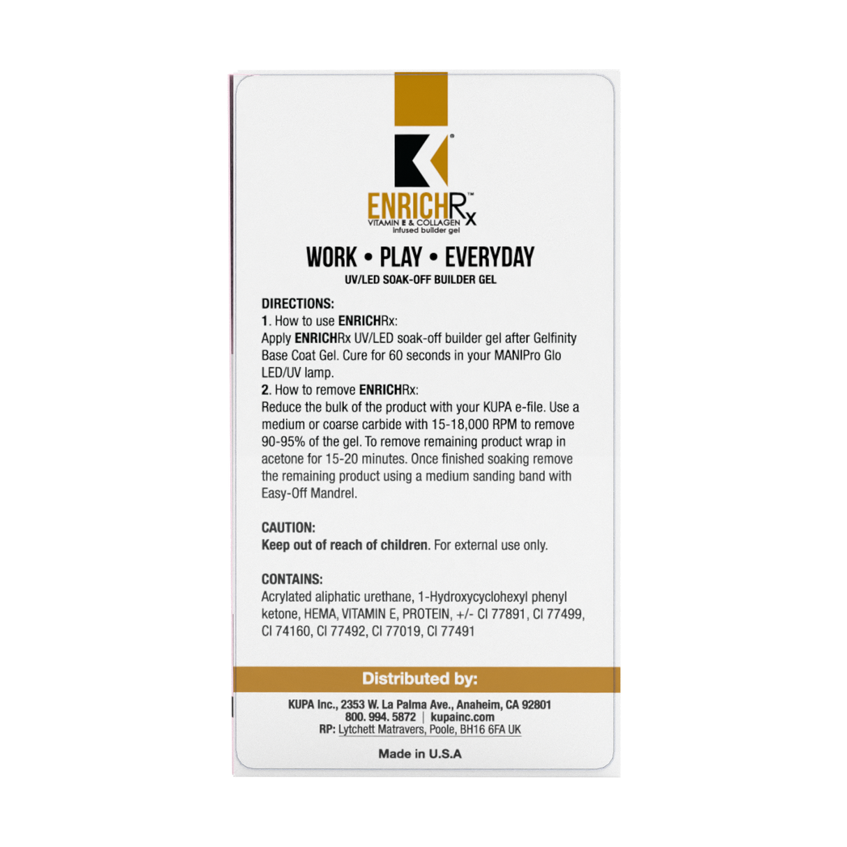 EnrichRx Soft Pink 0.5oz - Kupa