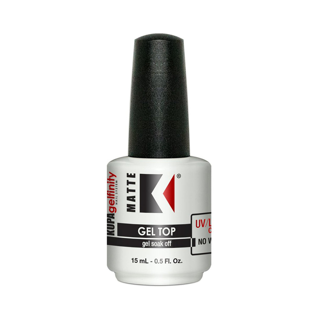 GelFinity Gel Topcoat Matte Finish 0.5oz - Kupa