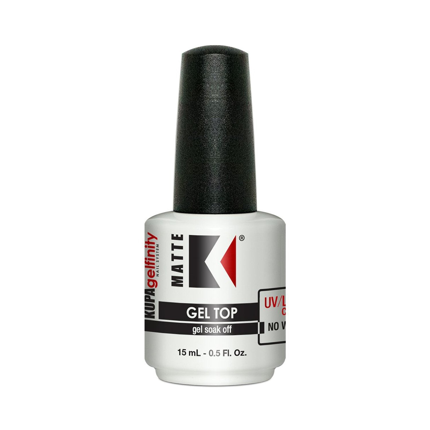 GelFinity Gel Topcoat Matte Finish 0.5oz - Kupa