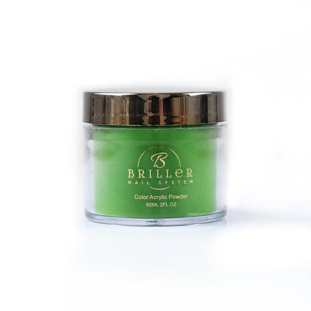 Colored Acrylic Powder - Glamour Green - 2 oz