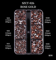 Rose Gold Rhinestone - 026