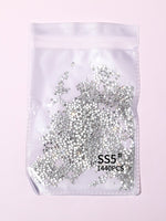 Silver Rhinestone  1440 Pcs  (SS5)