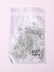 Silver Rhinestone  1440 Pcs  (SS5)
