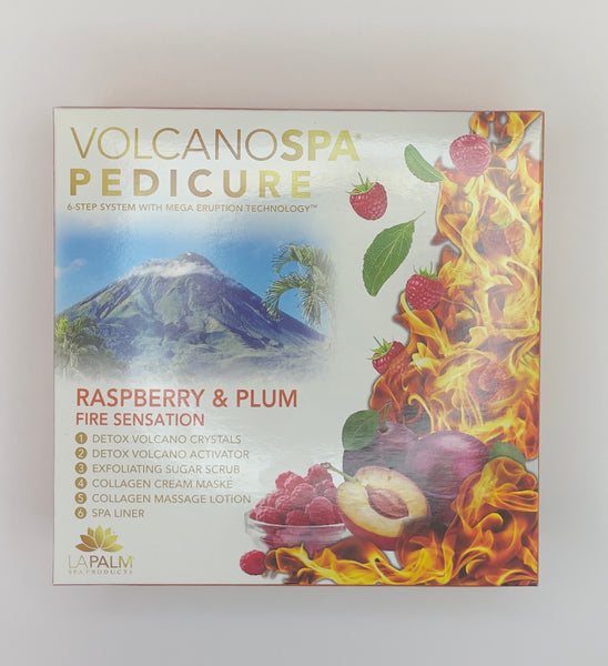 Detox Volcano Spa 5-in-1 Spa Box - Fire Sensation (Raspberry Plum)