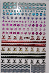 Nail Sticker - D052 LV