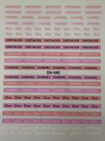 Nail Sticker - DH-449 DR & CHN