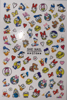 Nail Sticker - 074 Donald Duck
