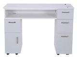 Milan Manicure Nail Table - Ash Gray