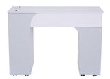 Milan Manicure Nail Table - Ash Gray