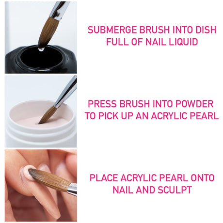 Nail Liquid Monomer - 32 oz