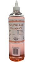 Mani-Pedi-Body oil Pomegranate 16oz