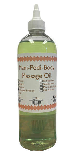 Massage Oil 16oz | Cucumber Melon | Mani Pedi Body