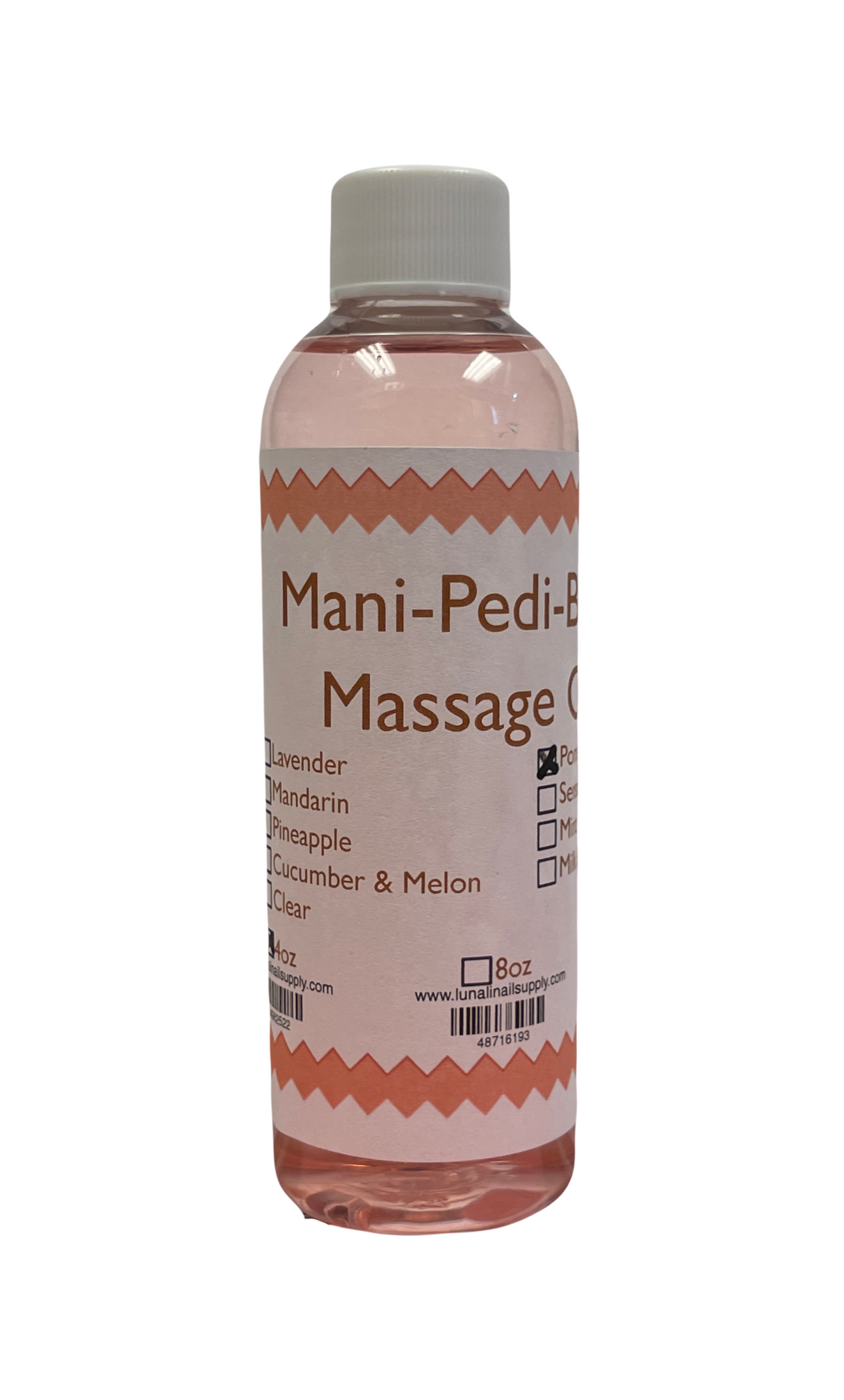 Massage Oil 4oz | Pomegranate | Mani Pedi Body
