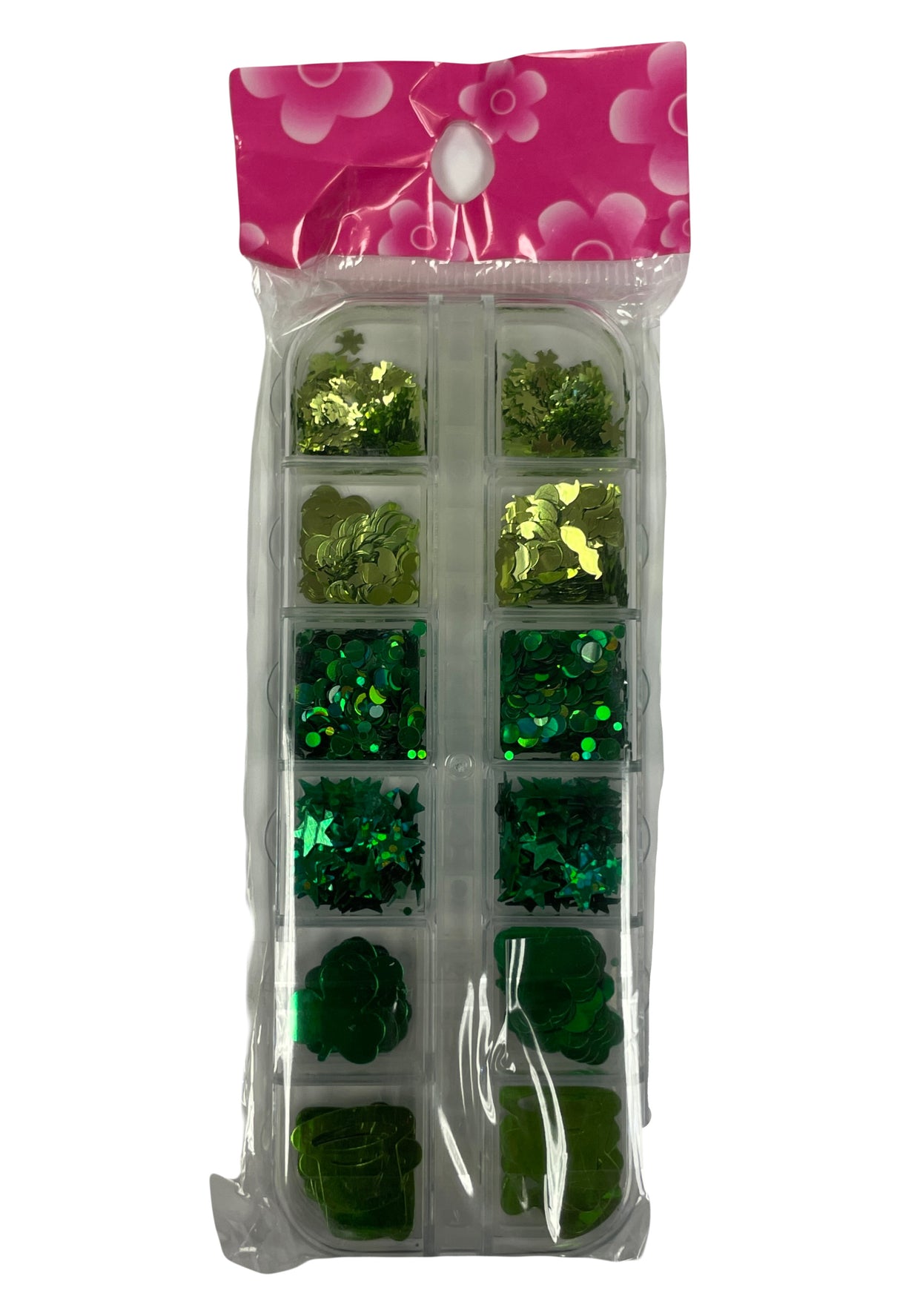 Saint Patrick Nails Sequins - 12 Grids