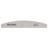 *Pack 50 Half Moon Forte Zebra Nail File 150/150