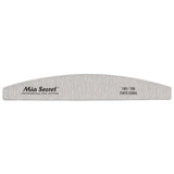 *Pack 50 Half Moon Forte Zebra Nail File 180/180