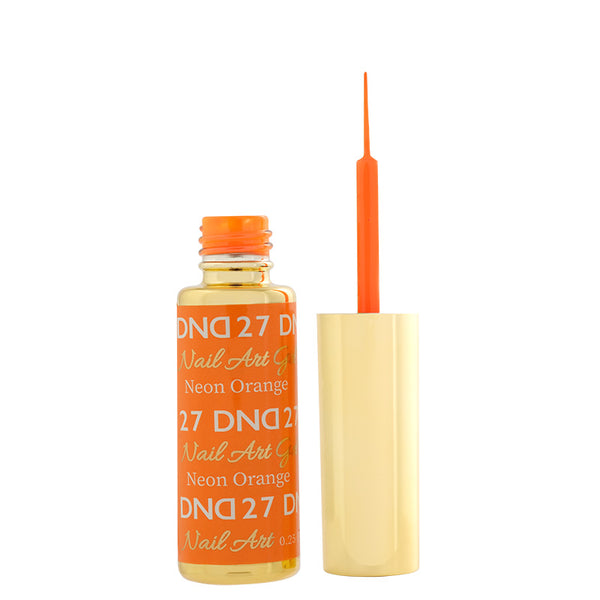 DND Nail Liner - Neon Orange #27