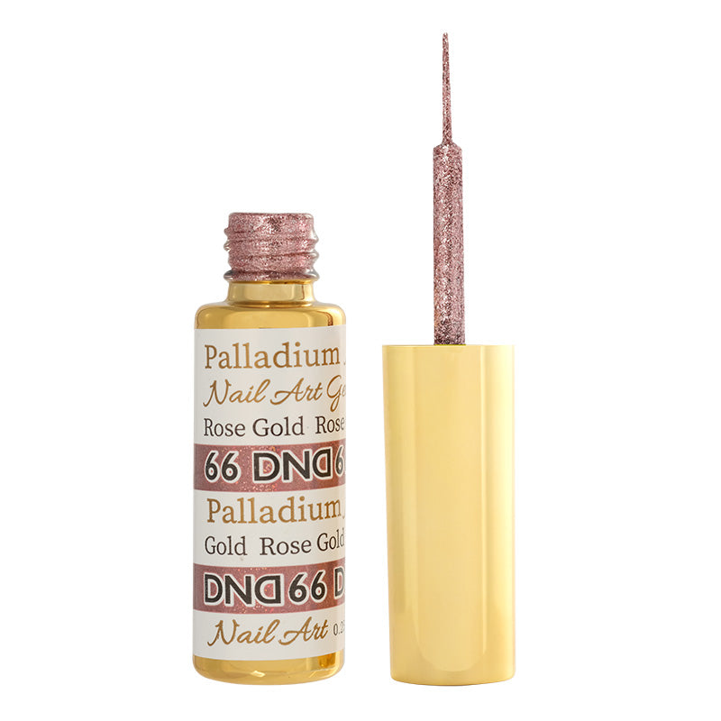 DND Palladium Nail Liner - Rose Gold #66