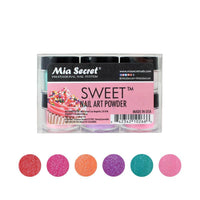 Sweet Nail Art Powder Collection 6pcs