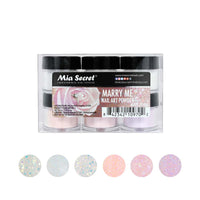 Marry Me Nail Art Powder Collection 6pcs