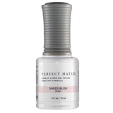 PMS082N Sheer Bliss - Gel Polish & Nail Lacquer 1/2oz.