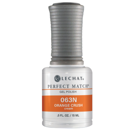 PMS063N Orange Crush - Gel Polish & Nail Lacquer 1/2oz.