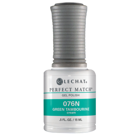 PMS076N Green Tambourine- Gel Polish & Nail Lacquer 1/2oz.