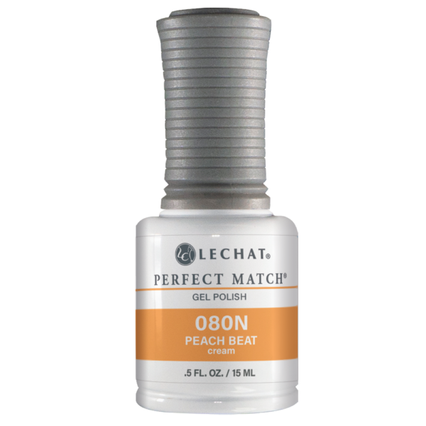 PMS080N Peach Beat - Gel Polish & Nail Lacquer 1/2oz.