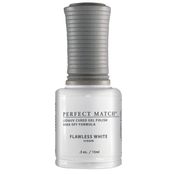 PMS007 Flawless White - Gel Polish & Nail Lacquer 1/2oz.