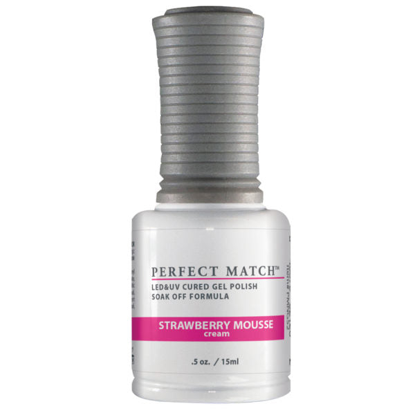 PMS052 Strawberry Mousse - Gel Polish & Nail Lacquer 1/2oz.