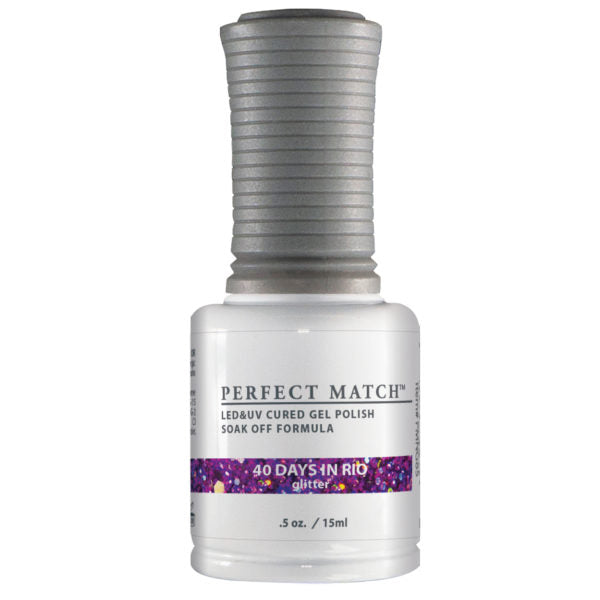 PMS085 40 Days In Rio - Gel Polish & Nail Lacquer 1/2oz.