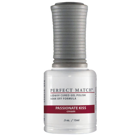 PMS191 Passionate Kiss - Gel Polish & Nail Lacquer 1/2oz.