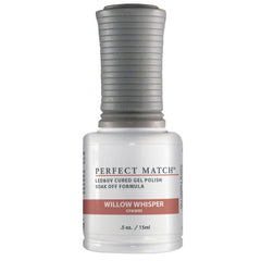 PMS195 Willow Whisper - Gel Polish & Nail Lacquer 1/2oz.