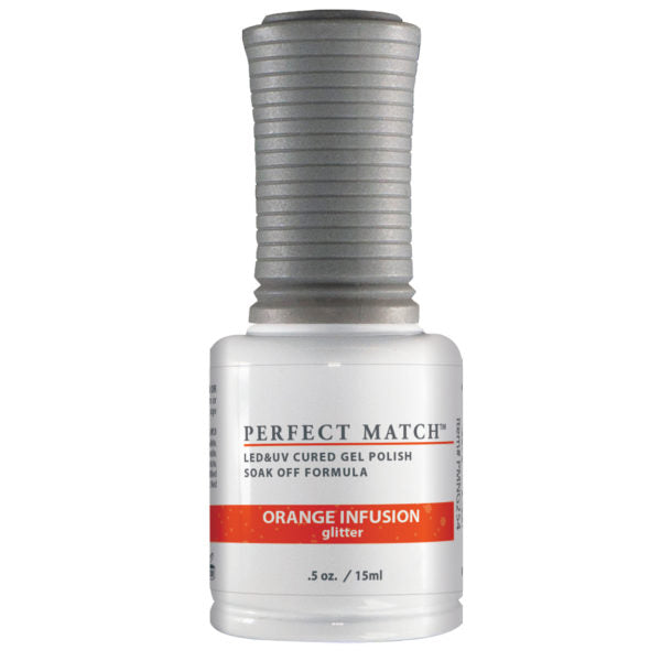 PMS254 Orange Infusion - Gel Polish & Nail Lacquer 1/2oz. *