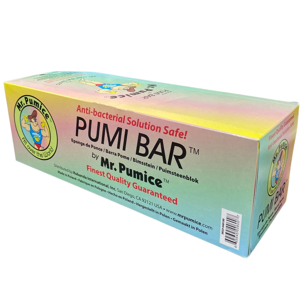 *Mr. Pumice Bar (Medium) - Box 24pc