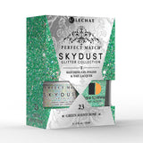 SDMS23 Green Adventurine - Sky Dust Duo