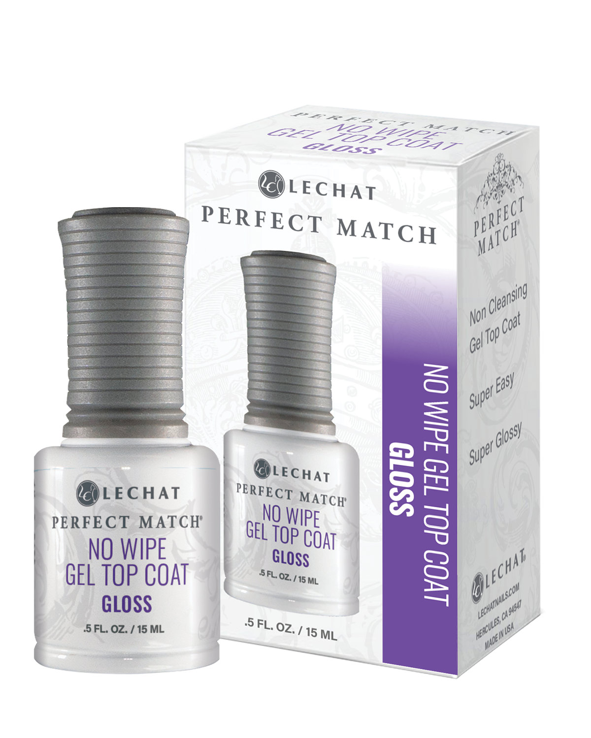 No Wipe Gel Top Coat Gloss - 0.5ml32