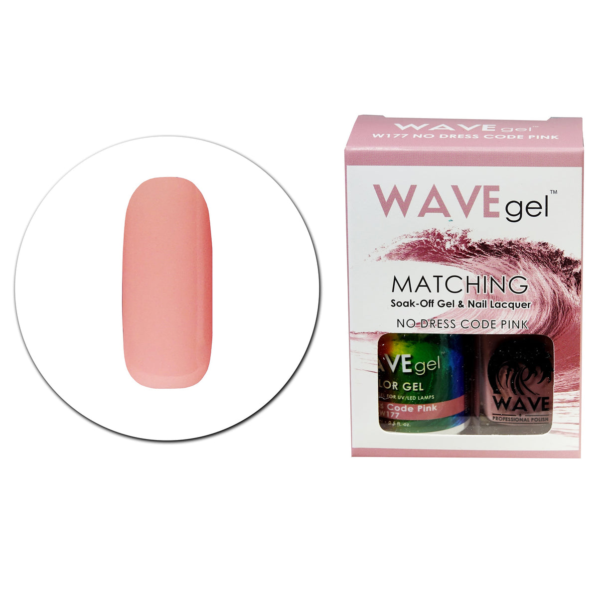 No Dress Code Pink #177 - Wave Gel Duo