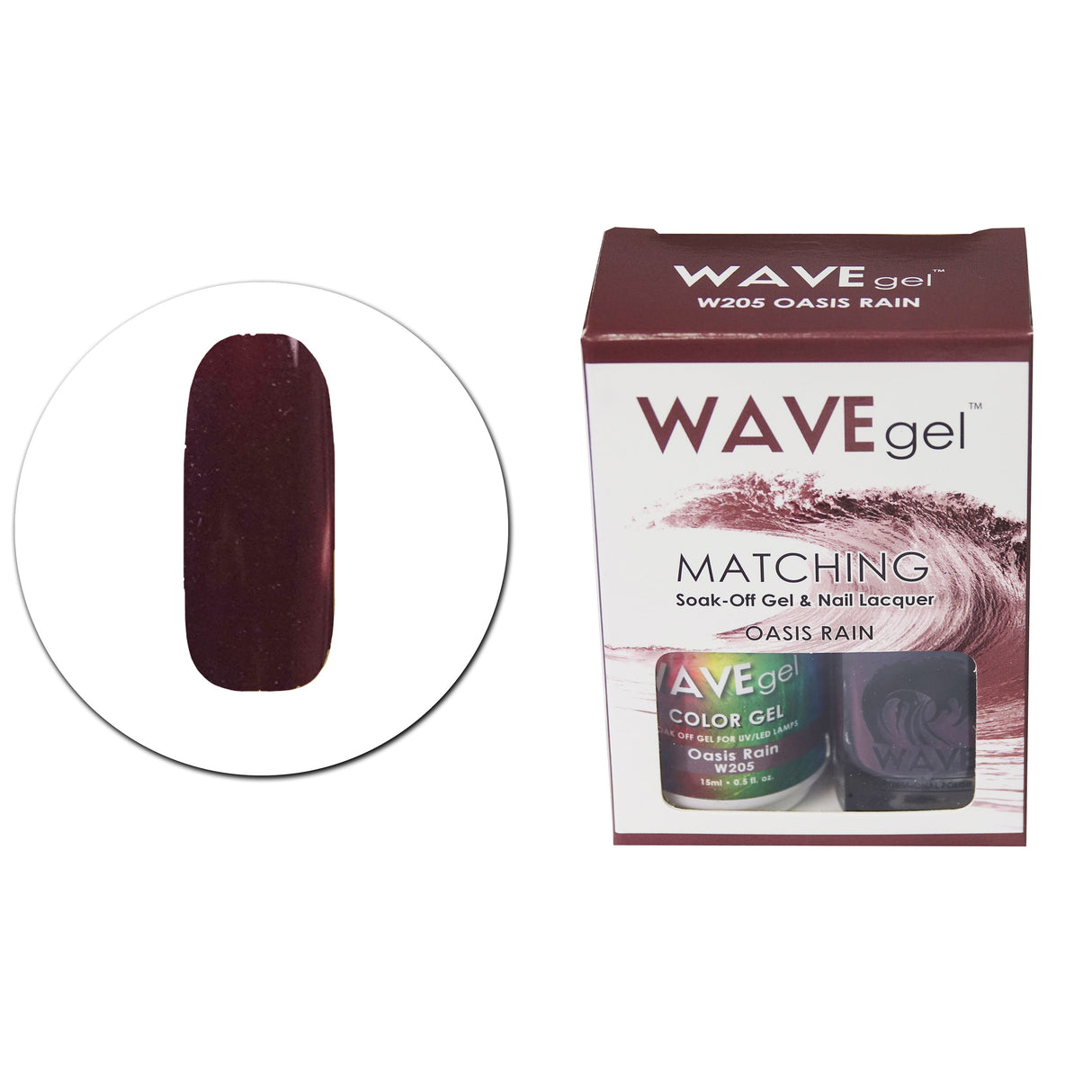 Oasis Rain #205 - Wave Gel Duo