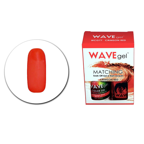 Crimson Red #77 - Wave Gel Duo