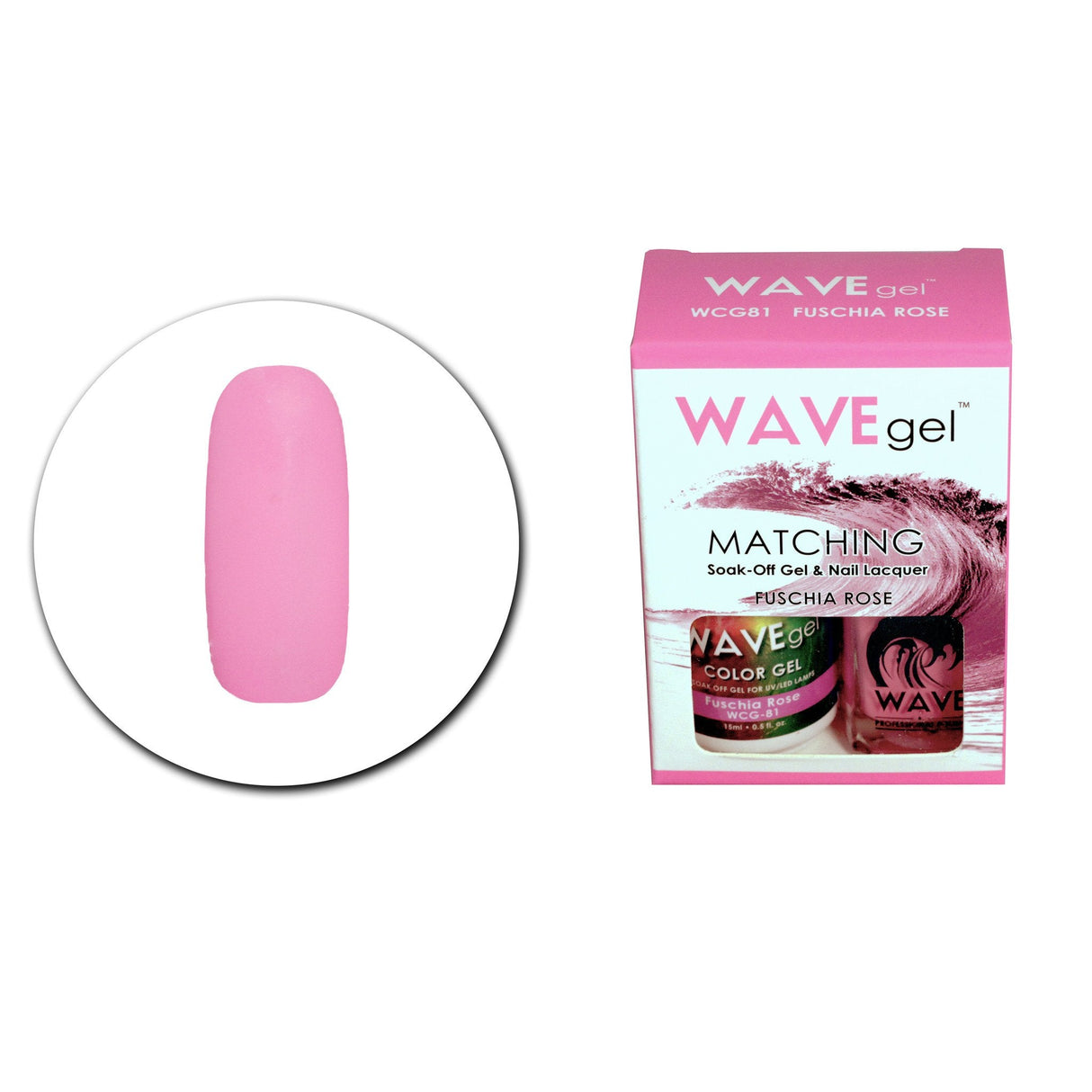 Fuschia Rose #81 - Wave Gel Duo