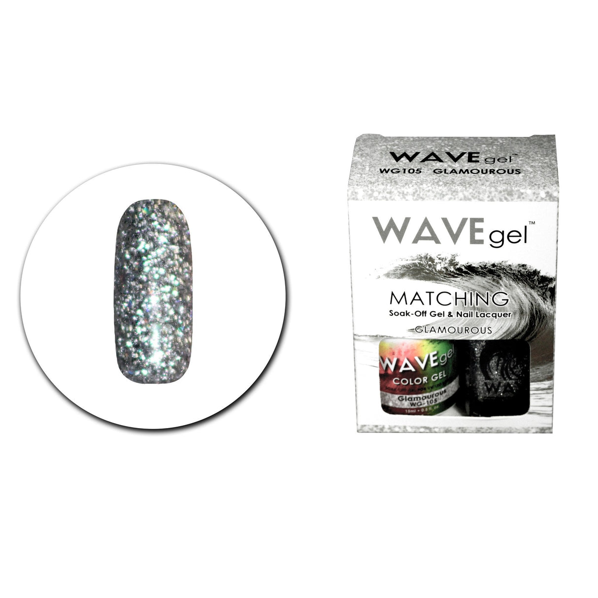 Glamourous #105 - Wave Gel Duo
