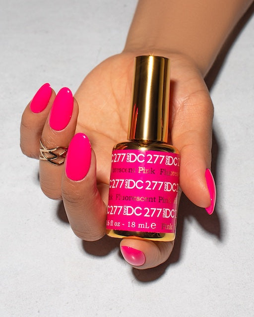Fluorescent Pink #277- DC Gel Duo – Lunali Nail Supply