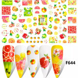 Nail Art Summer Stickers - F644