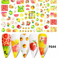 Nail Art Summer Stickers - F644